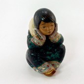 PENSIVE ESKIMO GIRL 1012158 -