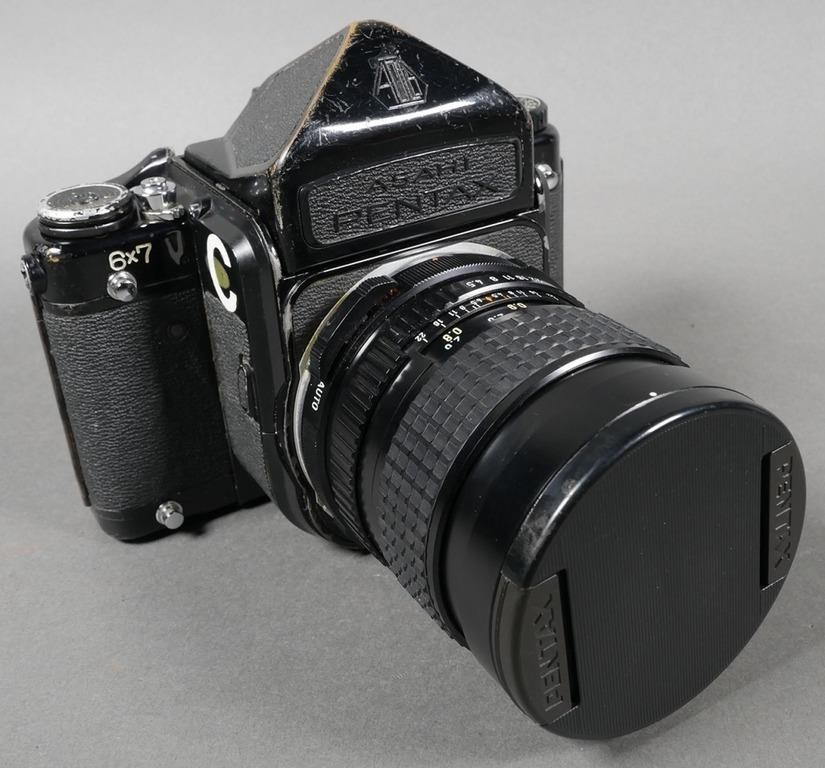 PENTAX 6X7 LARGE FORMAT CAMERA &