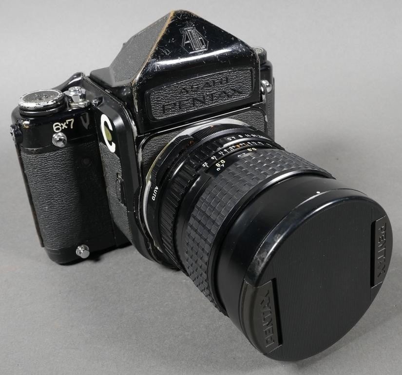 PENTAX 6X7 LARGE FORMAT CAMERA &