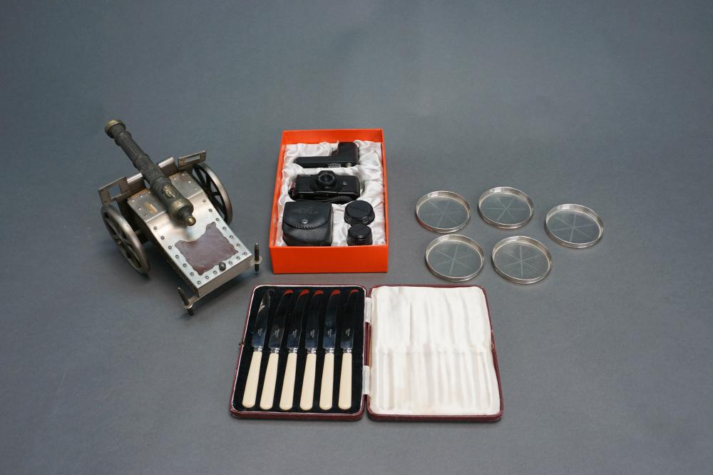 PENTAX CAMERA SET, STERLING