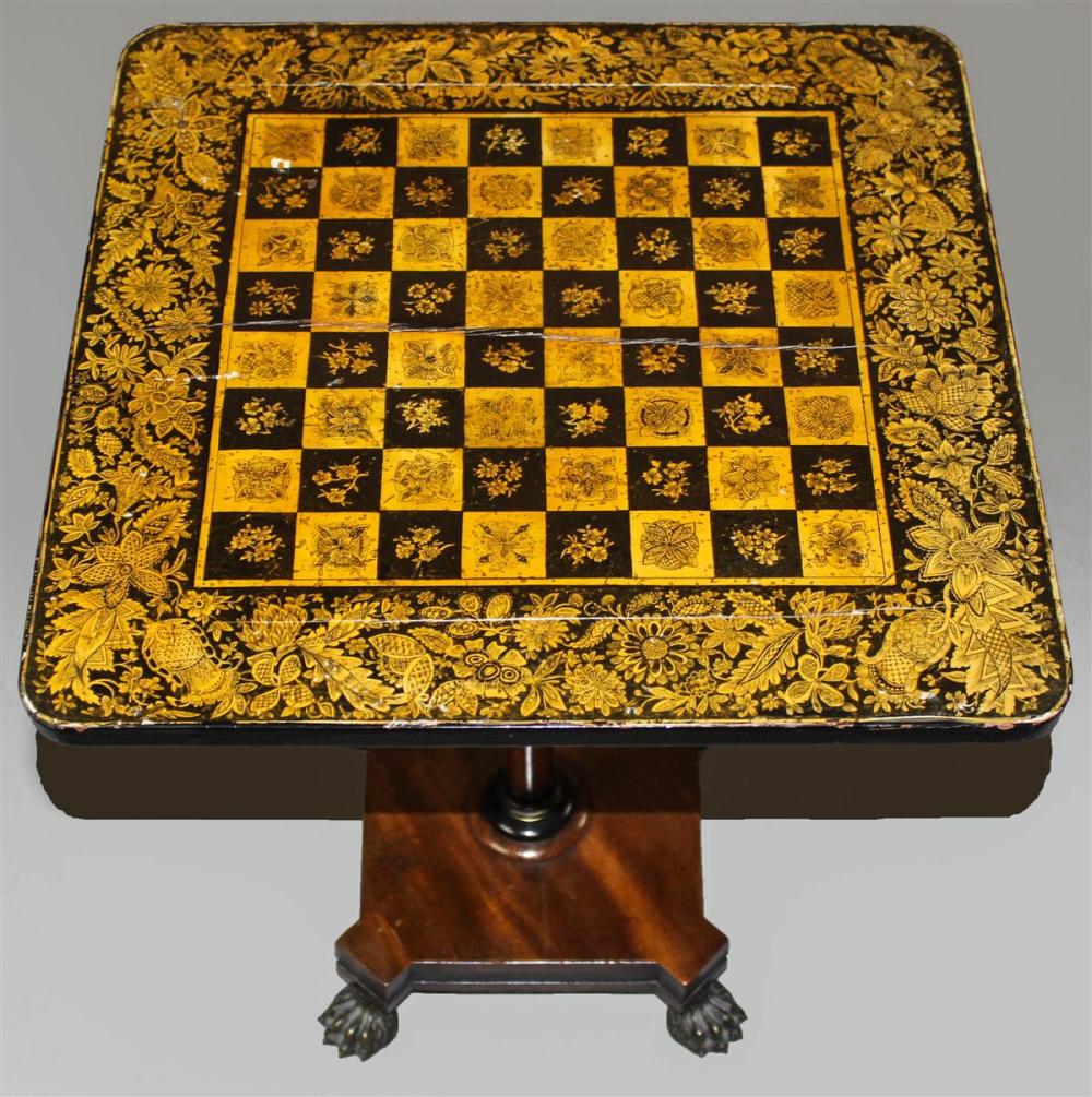 PENWORK DECORATED CAST BRASS