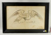 PENWORK DRAWING EAGLE "VIVE LA