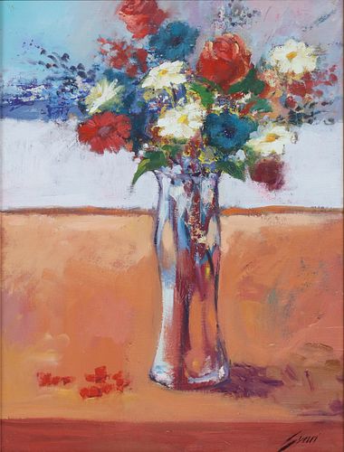 PEP SUARI (B.1957) MODERNIST FLORAL