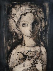 PEPE RAMIREZ INK ON PAPER GIRL