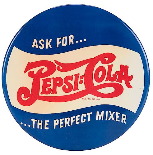 PEPSI-COLA DOUBLE DOT ROUND