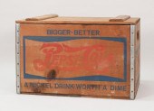 PEPSI-COLA NICKEL DRINK WOODEN