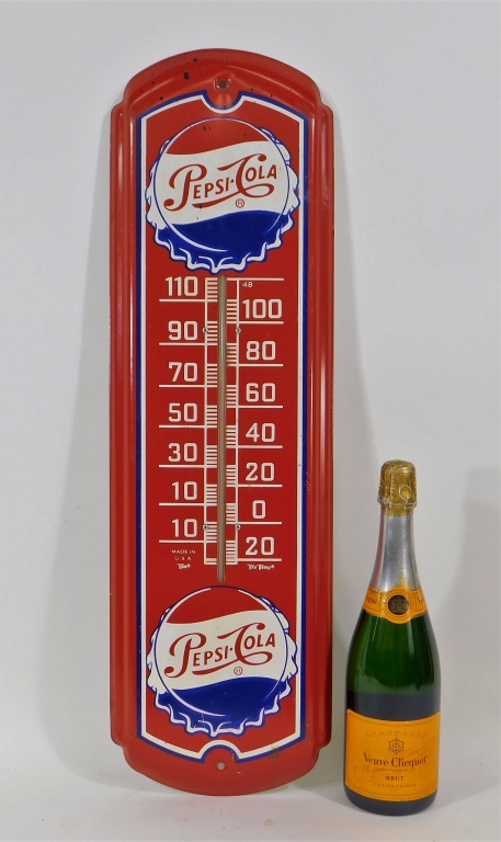 PEPSI COLA TIN ADVERTISING