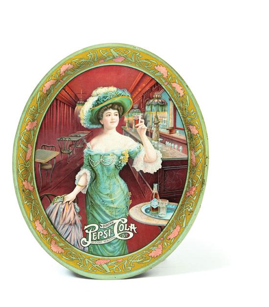 PEPSI SERVICE TRAY. Art Nouveau