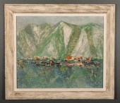 Per Rom Norwegian 1903-1985 Fj
