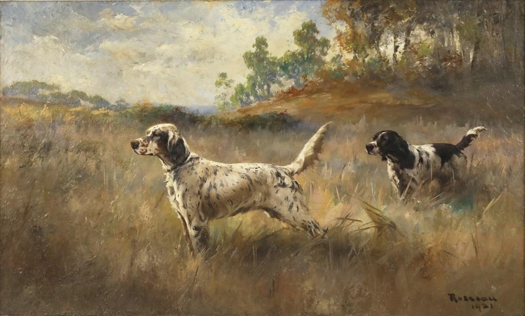 PERCIVAL ROSSEAU (1859-1937)Pair of