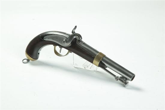 PERCUSSION BELT PISTOL.  France 