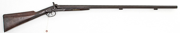 Percussion Double Barrel Shotgun by