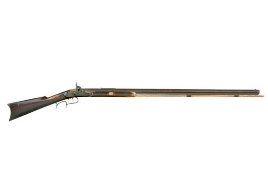 PERCUSSION LONG RIFLE.  Lock