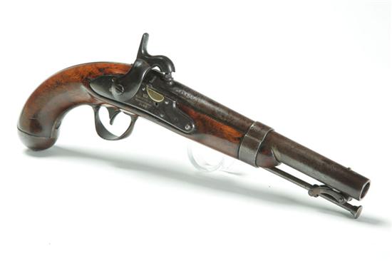 PERCUSSION MILITARY PISTOL. 