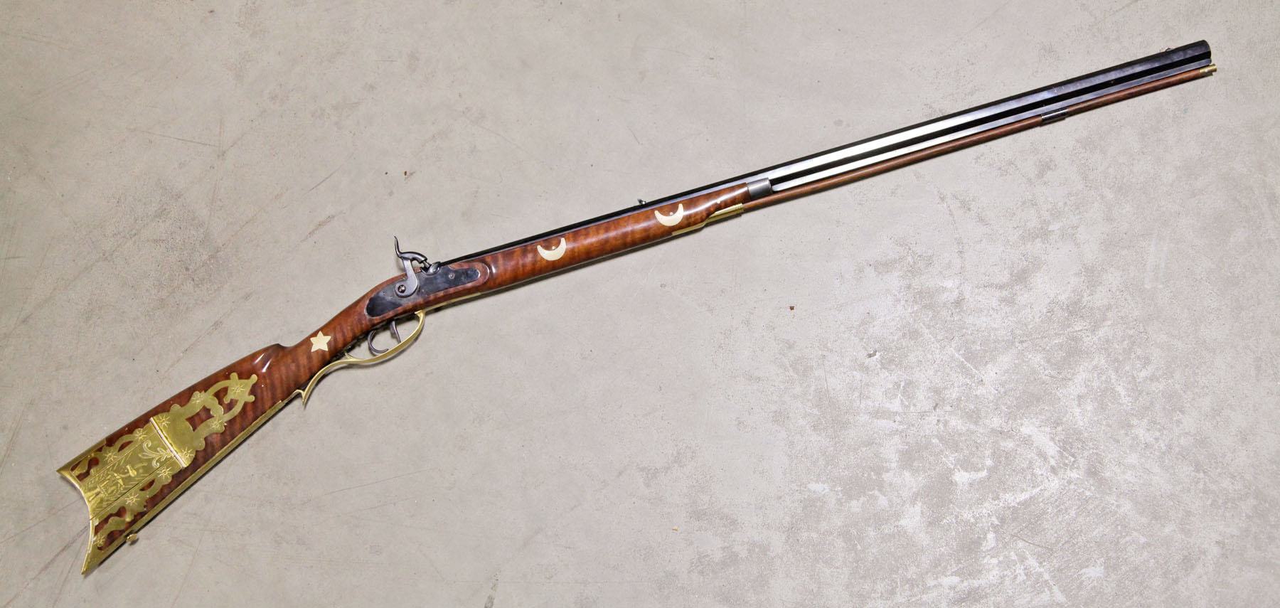 PERCUSSION RIFLE.  Late 20th