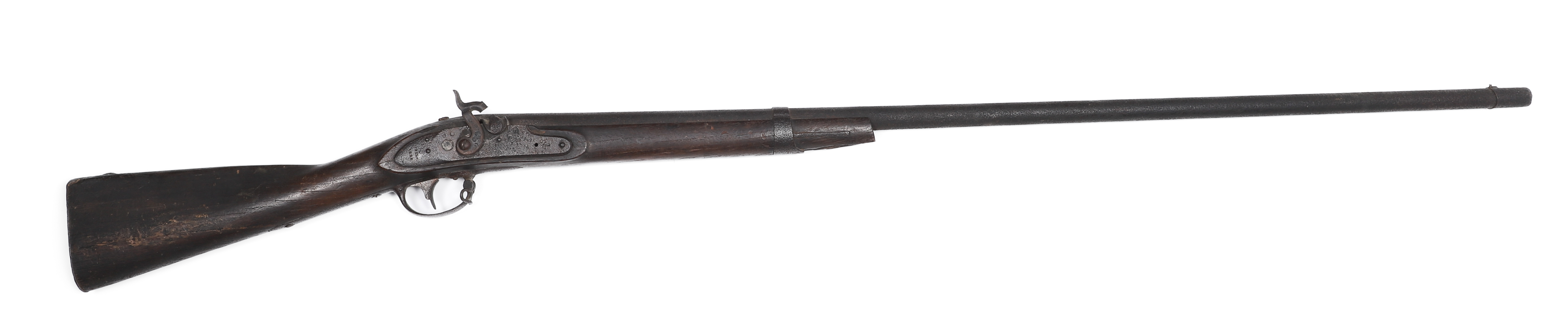 Percussion Rifle, marked at rear of