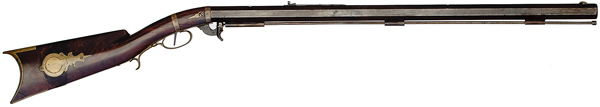 Percussion Under Hammer Bench Rifle