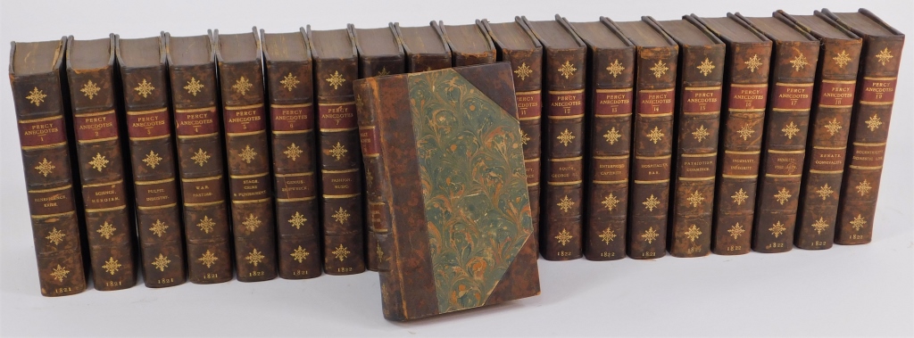 PERCY ANECDOTES 20 VOLUME