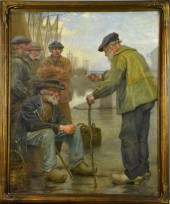 Percy Ives Oil Painting On Can