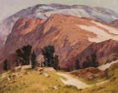 PERCY L. MANSER OIL ON BOARDPE