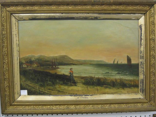 Percy Lionel Oil ''Hall Sands