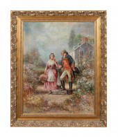 PERCY MORAN 'COURTSHIP OF G. W