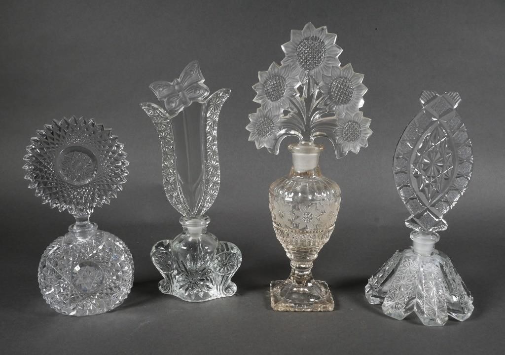 PERFUME BOTTLES CZECH ETC