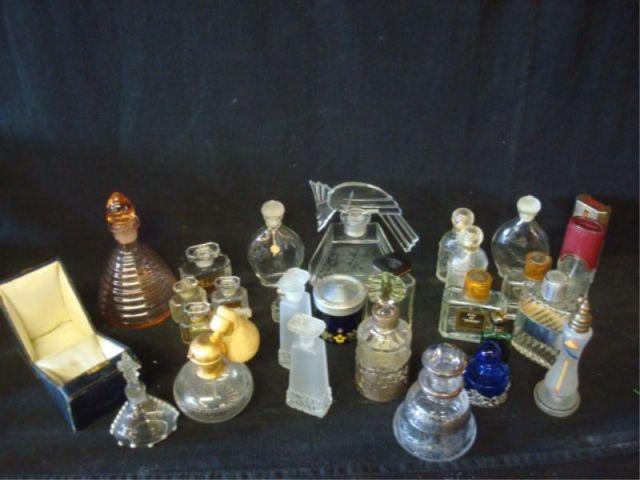 Perfume Bottles. Large Lot of