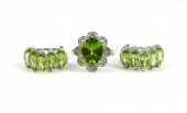 PERIDOT AND FOURTEEN KARAT GOL
