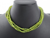 PERIDOT MULTI-STRAND 22K CLASP