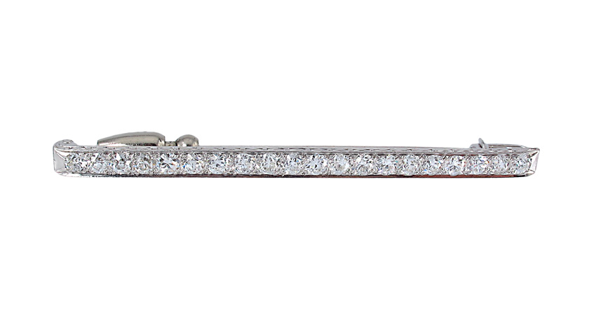 PERIOD 1920'S PLATINUM DIAMOND