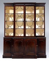 Period Chippendale mahogany br