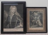 PERIOD ENGRAVING OF 'THE RIGHT