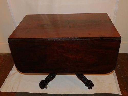 PERIOD FEDERAL DINE TABLE PAW