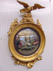 PERIOD GILT BULLSEYE CONVEX MI