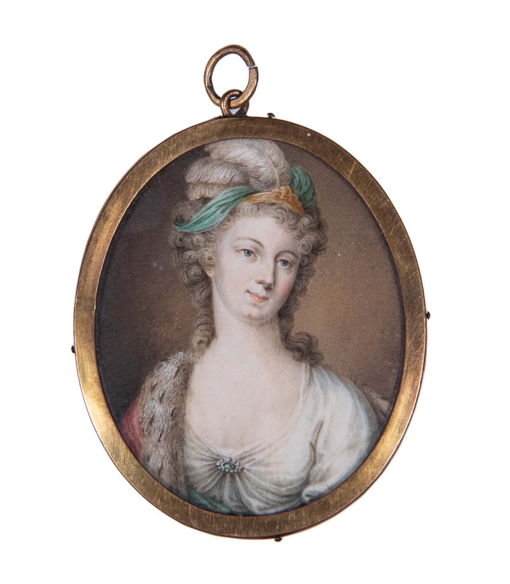 PERIOD MINIATURE PORTRAIT OF