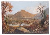 PERIOD PAINTING OF LANDMARK PE
