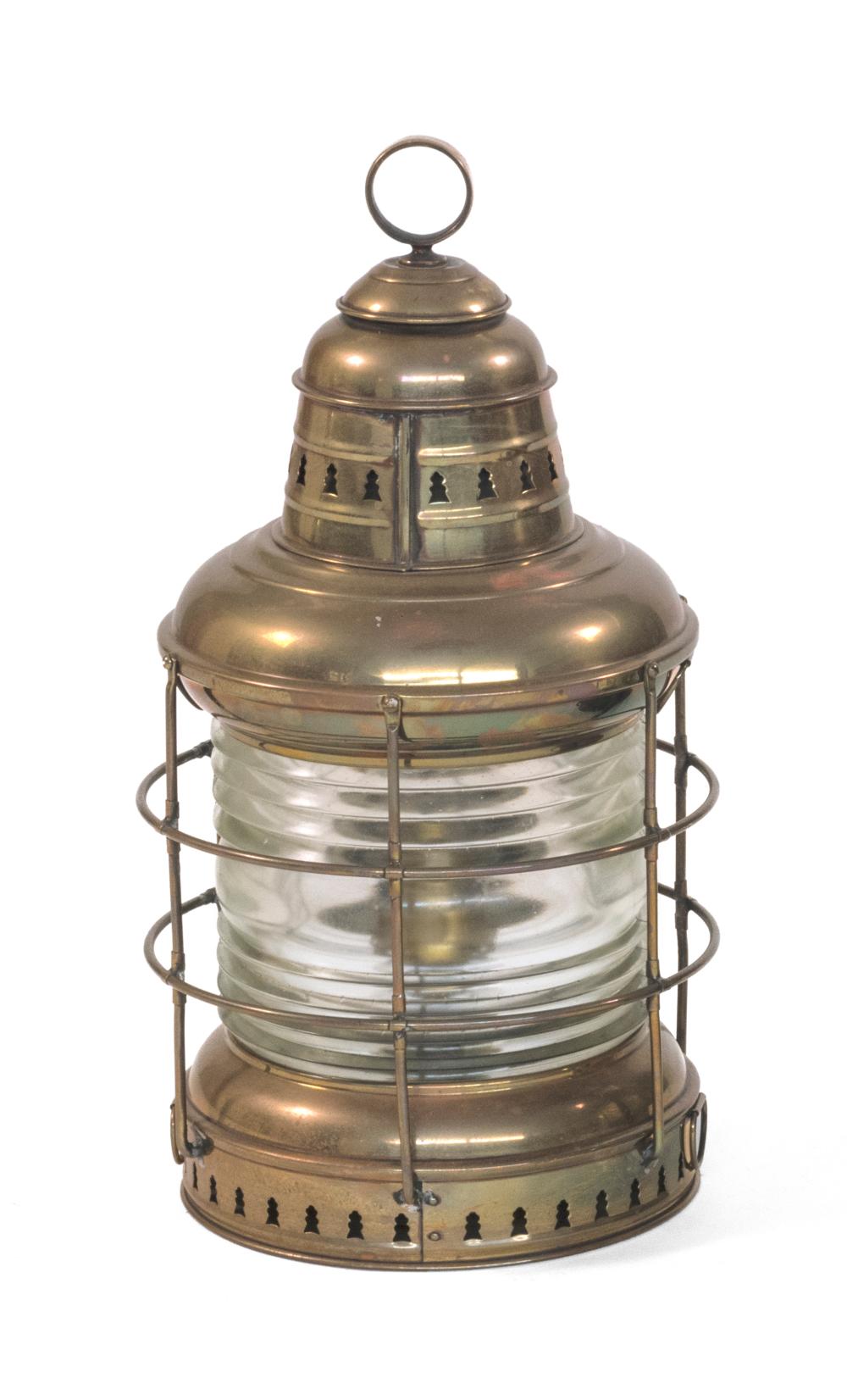 PERKO BRASS MASTHEAD LIGHT LAST