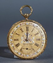 PERRET TESTED 18-KARAT YELLOW-