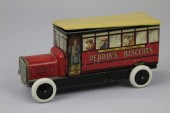 PERRIN'S "BISCUITS BUS" TIN Ca