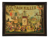 PERRY DAVIS PAIN KILLER SIGN W