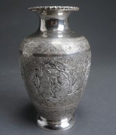 PERSIAN 840-SILVER CHASED ARAB