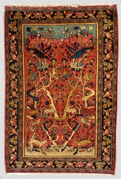 PERSIAN ANIMAL TREE OF LIFE TA