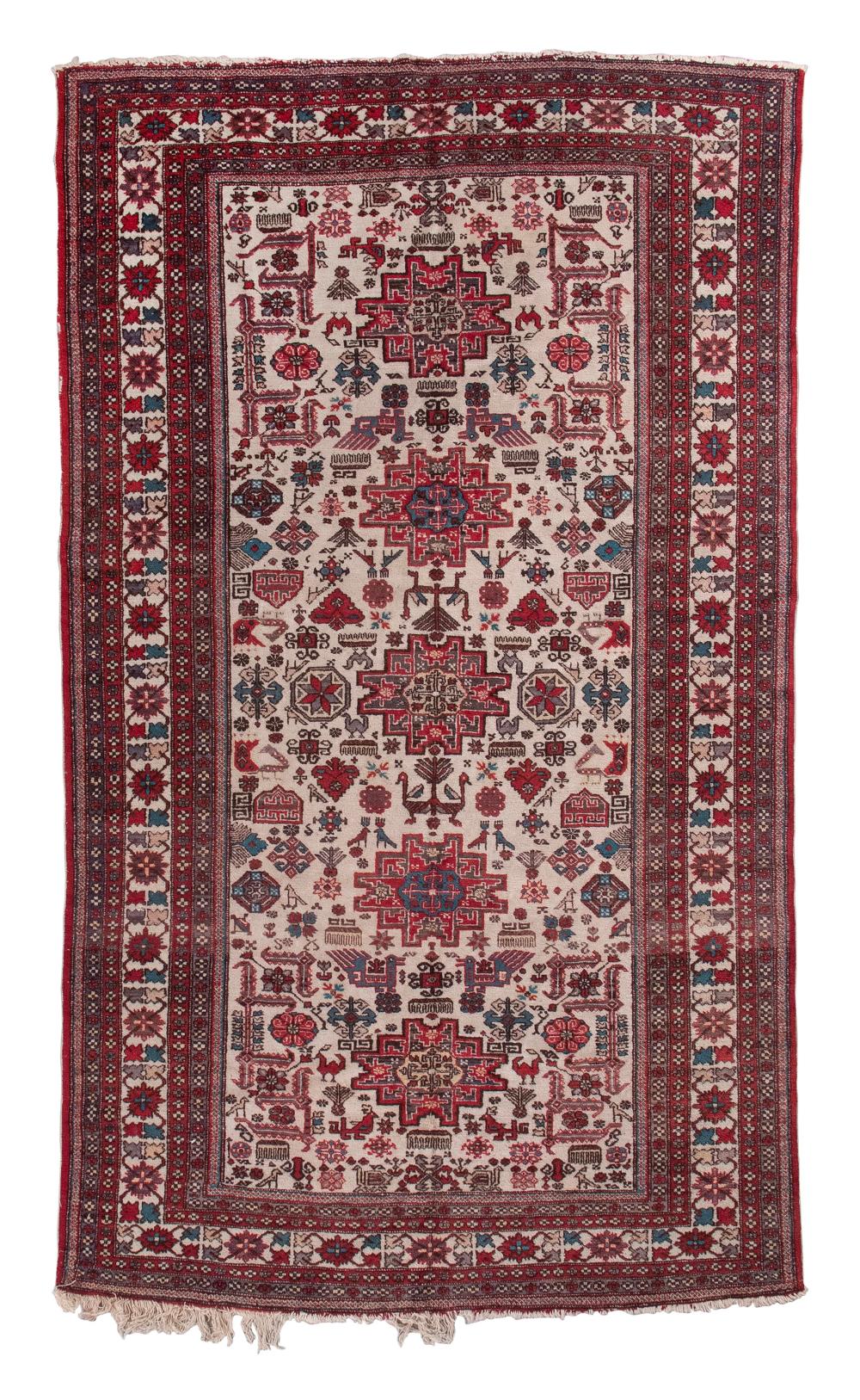 PERSIAN AREA RUG IN CAUCASIAN