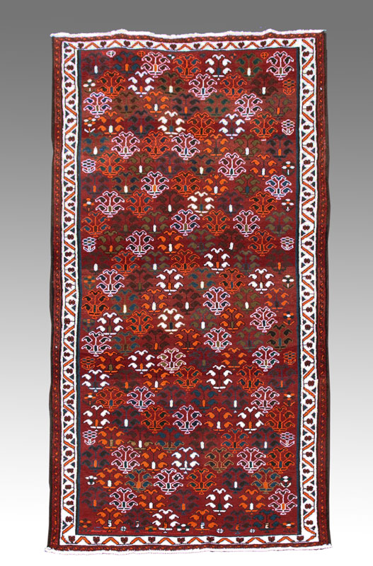 PERSIAN BAHKTIARI HAND KNOTTED WOOL