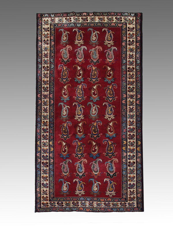 PERSIAN BAHKTIARI HAND KNOTTED WOOL