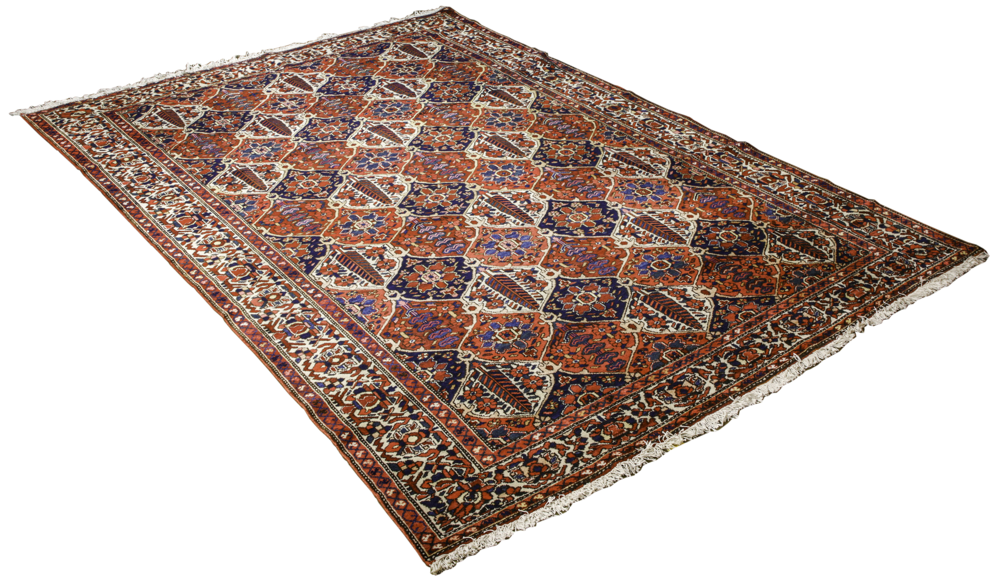 PERSIAN BAKHTIARI CARPET WITH A
