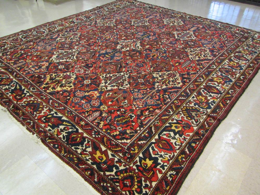 PERSIAN BAKHTIARI TRIBAL CARPET,