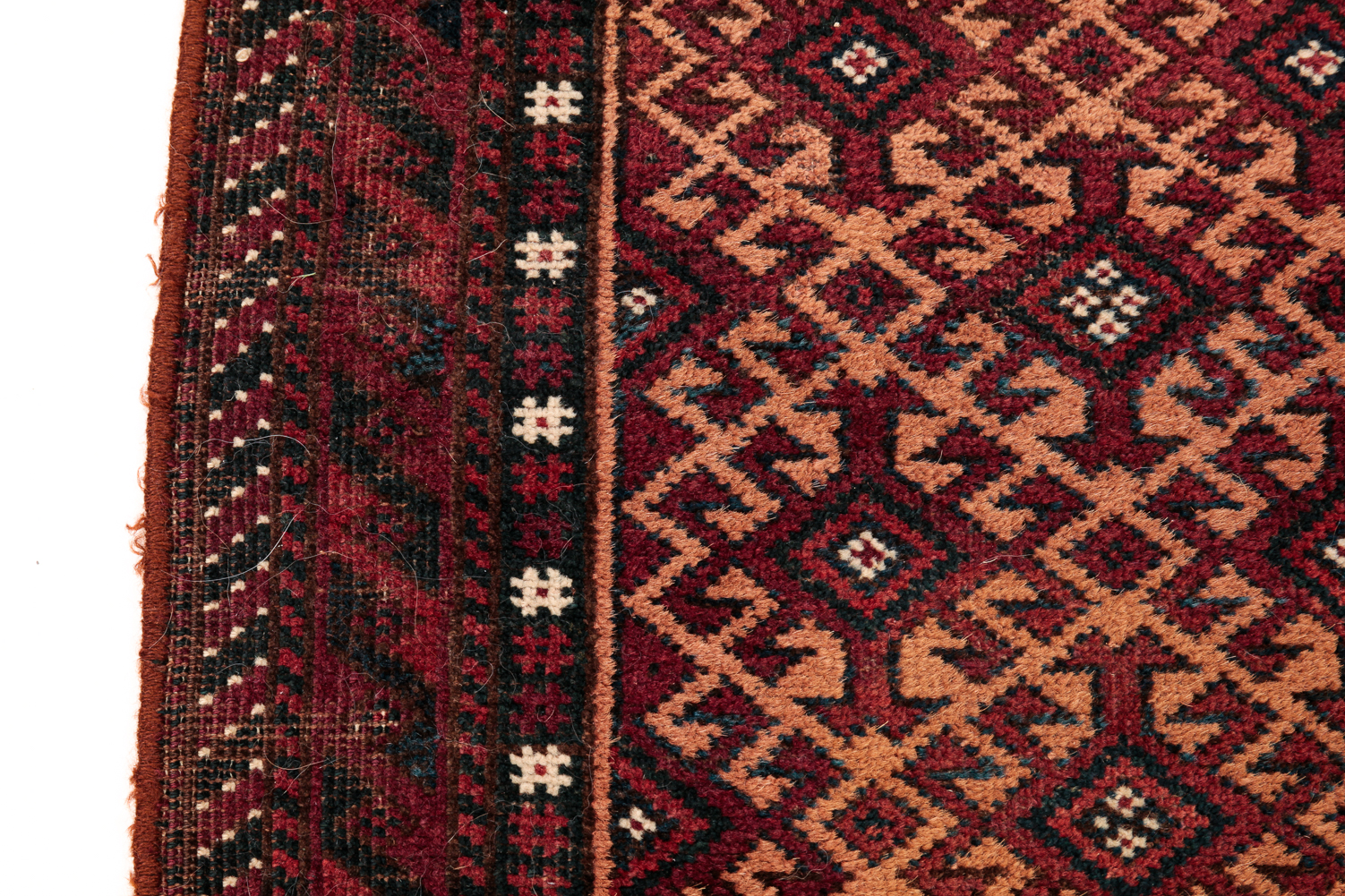 PERSIAN BALUCH MAT. Ca. 1910.