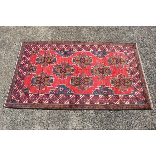 Persian Baluchi handwoven wool